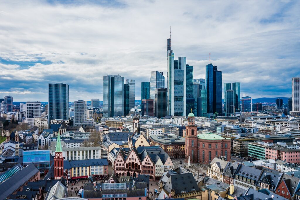 Bild der Frankfurter Skyline